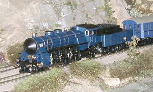 "Victoria" speeds past a fisherman