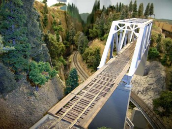 Gorge Bridge from above
