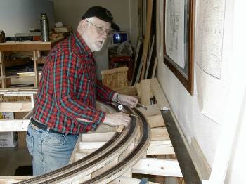 Laying track on first level