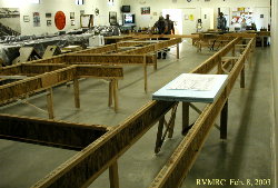 BCI framing from east end