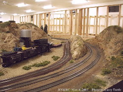 Center peninsula viewed from the modular layout