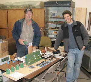 Jay and Ed at the demonstration board