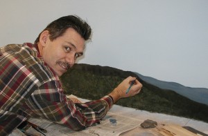 John paint the  backdrop